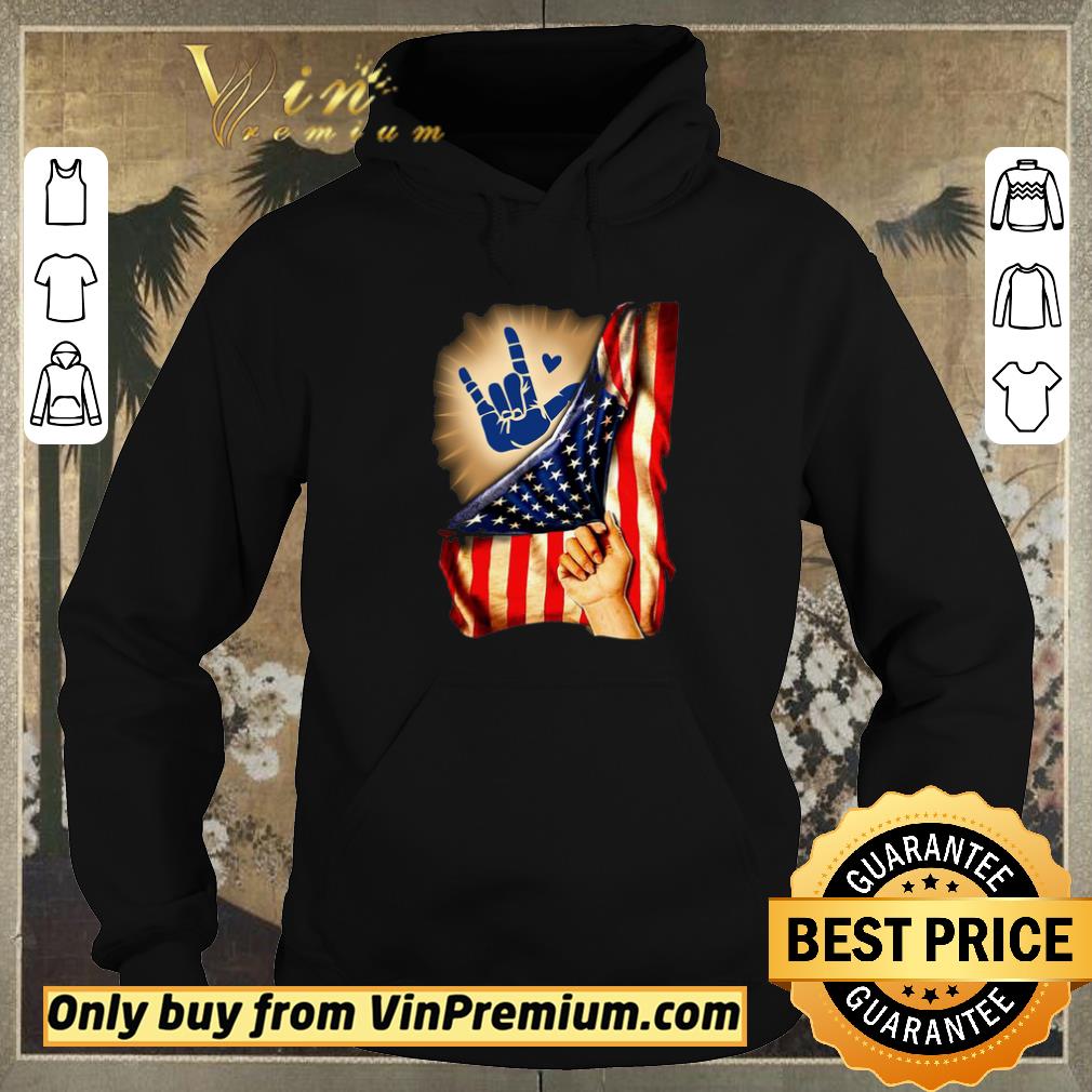 e899eca9 original american flag hand sign language shirt sweater 4 - Original American Flag Hand Sign Language shirt sweater