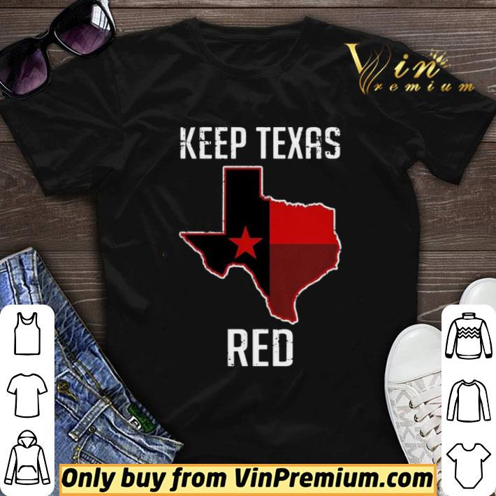 Keep Texas Red State Flag shirt sweater