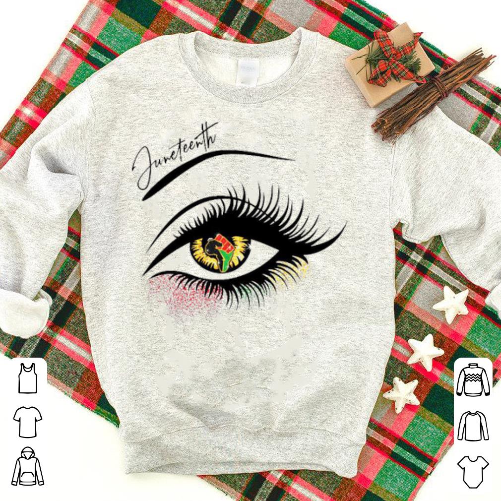 Hot Juneteenth Eye Justice.png Shirt
