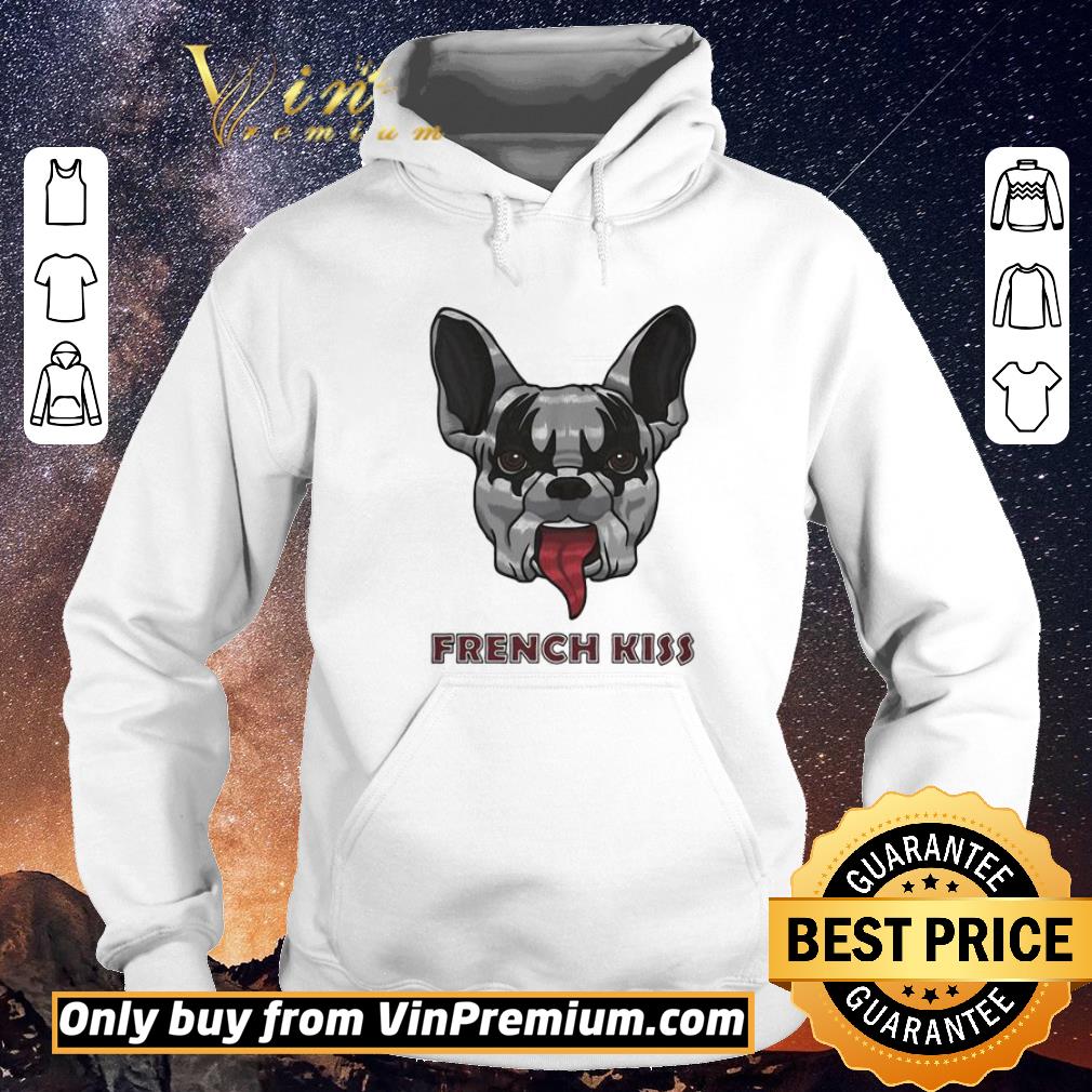 eeab9e61 premium dog black french kisss shirt sweater 4 - Premium Dog black french kisss shirt sweater