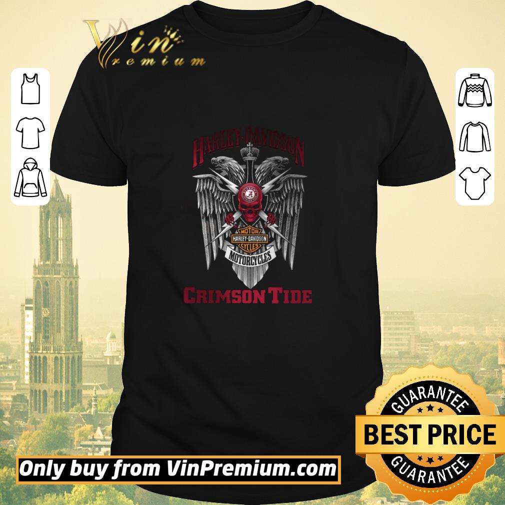 Original Harley Davidson Motor Cycles Crimson Tide shirt sweater Original Harley Davidson Motor Cycles Crimson Tide shirt sweater