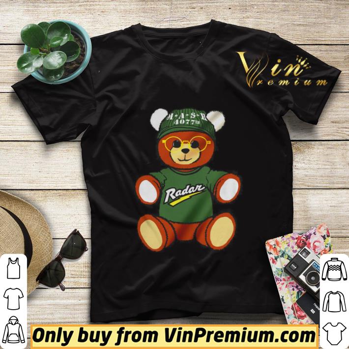 f01fe346 teddy bear the gun mash 4077 radar shirt sweater 4 - Teddy bear The Gun MASH 4077 radar shirt sweater