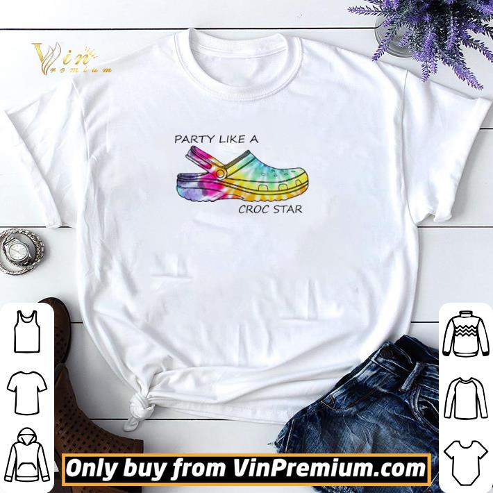 Hippie Party like a croc star shirt sweater