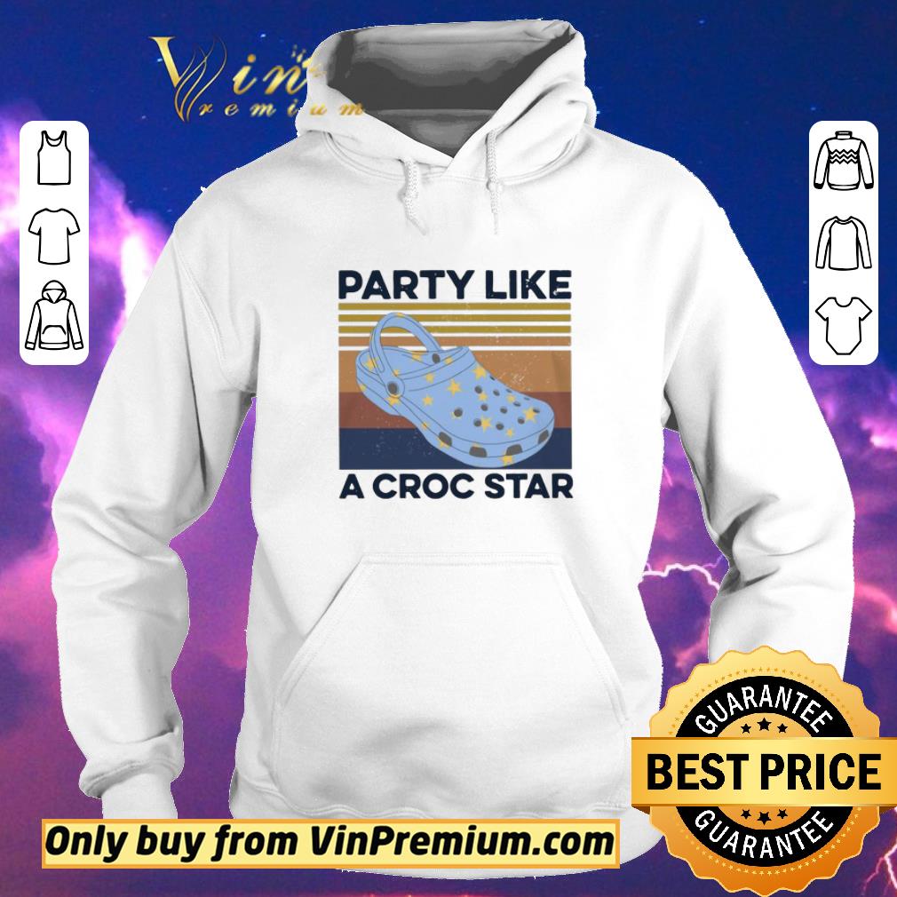 Awesome Party Like a Croc star vintage shirt f120de50 awesome party like a croc star vintage shirt 4 - Awesome Party Like a Croc star vintage shirt
