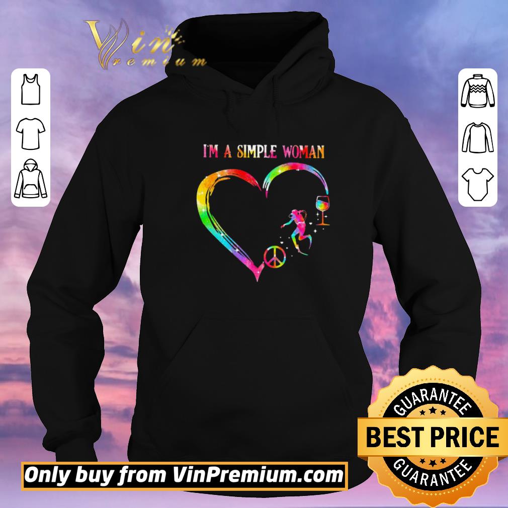f13a7b2b pretty i m a simple woman heart scuba diving wine shirt sweater 4 - Pretty I’m a simple woman heart scuba diving wine shirt sweater