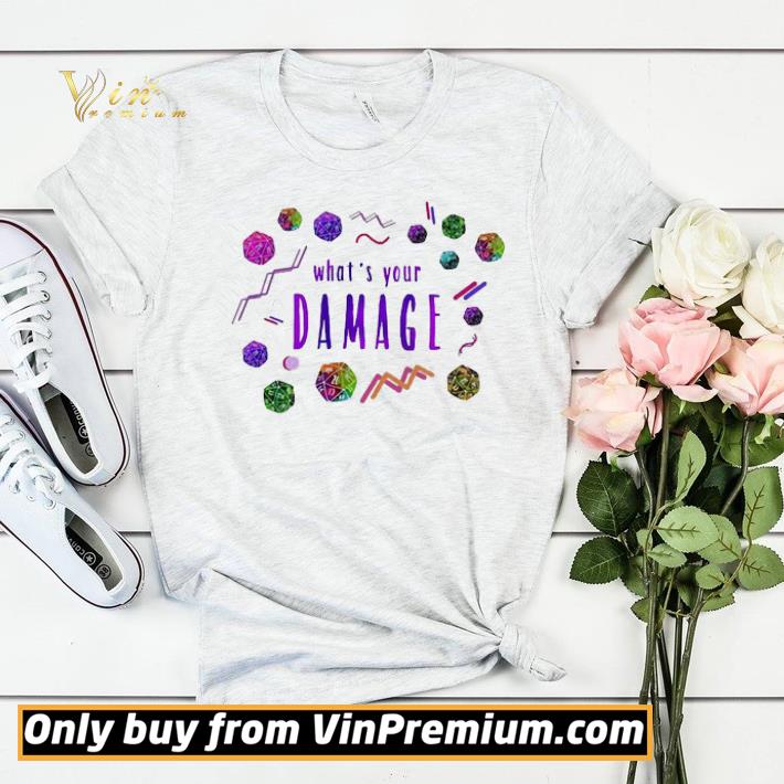 f5b1b8f9 what s your damage shirt sweater 4 - What’s your Damage shirt sweater