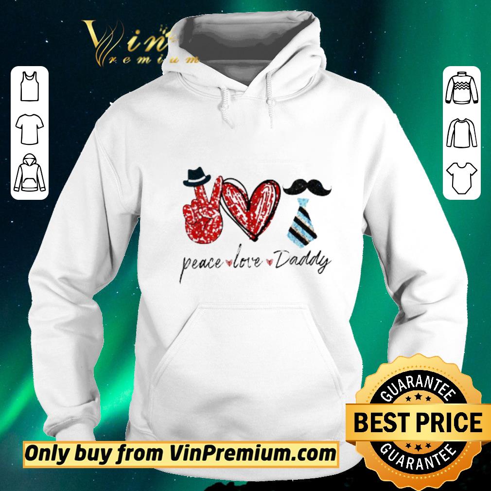 f5da4dcf premium glitter peace love daddy father s day shirt sweater 4 - Premium Glitter Peace Love Daddy Father’s Day shirt sweater