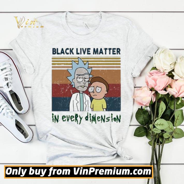 Rick sanchez and Morty Smith Black live matter in every dimension vintage shirt f75f4be2 rick sanchez and morty smith black live matter in every dimension vintage shirt 4 - Rick sanchez and Morty Smith Black live matter in every dimension vintage shirt