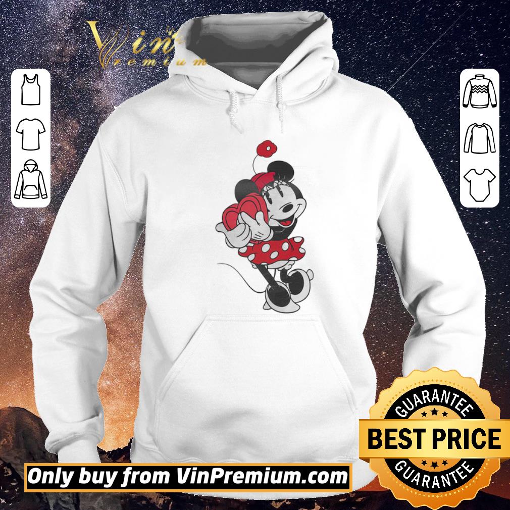 f92f2309 pretty disney minnie mouse hug heart shirt 4 - Pretty Disney minnie mouse hug heart shirt