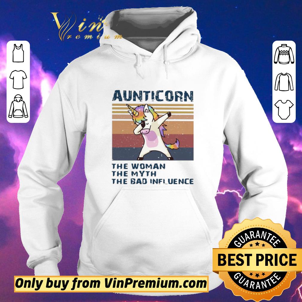 Funny Unicorn Dabbing Aunticorn The Woman The Myth The Bad Influence Vintage shirt sweater fa38b547 funny unicorn dabbing aunticorn the woman the myth the bad influence vintage shirt sweater 4 - Funny Unicorn Dabbing Aunticorn The Woman The Myth The Bad Influence Vintage shirt sweater