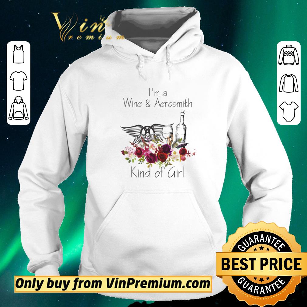 fb43deb5 awesome floral i m a wine and aerosmith kind of girl shirt sweater 4 - Awesome Floral I’m a wine and Aerosmith kind of girl shirt sweater