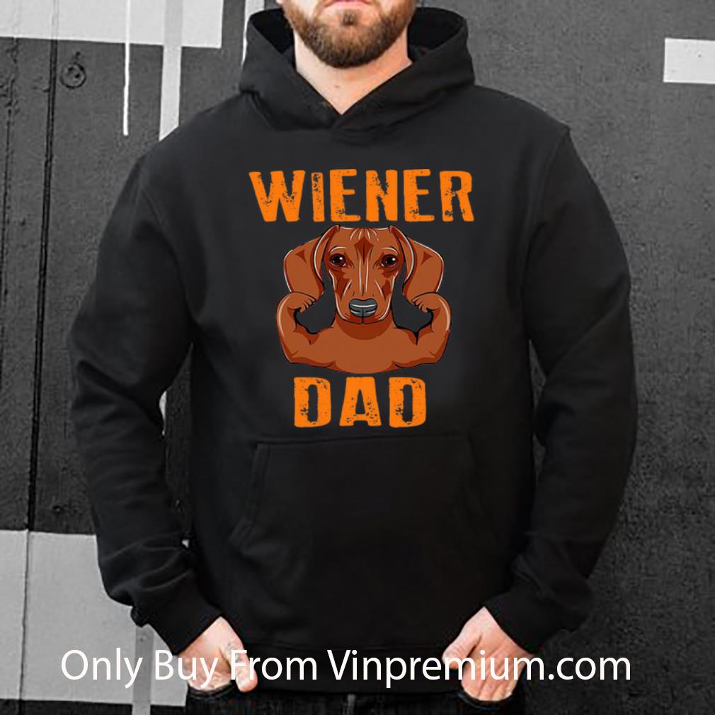 fb6595f9 awesome dachshund wiener dad happy father s day shirt 4 - Awesome Dachshund Wiener Dad Happy Father's Day shirt