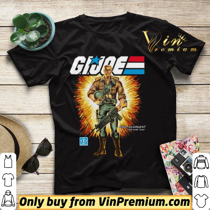fe56c631 gi joe first sergeant codename duke shirt sweater 4 - GI JOE first sergeant codename Duke shirt sweater