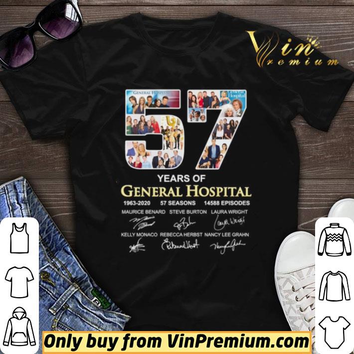 57 Years Of General Hospital 1963 2020 Signatures shirt sweater