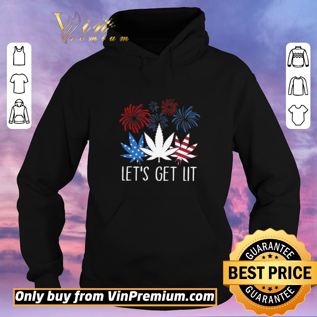 Awesome 4th Of July Cannabis American Flag Let's Get Lit shirt sweater ff1b66db awesome 4th of july cannabis american flag let s get lit shirt sweater 4 - Awesome 4th Of July Cannabis American Flag Let's Get Lit shirt sweater