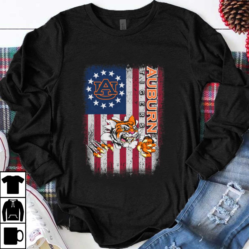 Awesome Auburn Tigers Betsy Ross Flag shirt