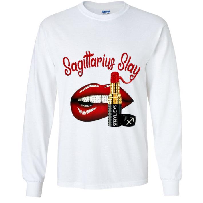 0aafed71 awesome lip and lipstick sagittarius slay shirt 4 - Awesome Lip And Lipstick Sagittarius Slay shirt