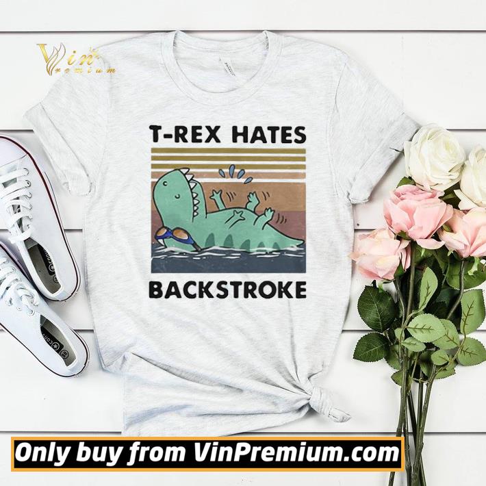 1ea10068 swimming dinosaur trex hates backstroke vintage shirt sweater 4 - Swimming Dinosaur Trex Hates Backstroke Vintage shirt sweater