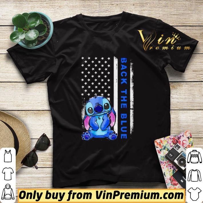 Stitch Back The Blue American Flag shirt sweater 28960dd3 stitch back the blue american flag shirt sweater 4 - Stitch Back The Blue American Flag shirt sweater
