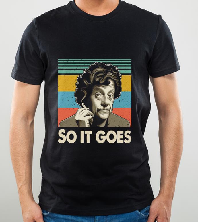 2e140adb nice kurt vonnegut so it goes vintage shirt 4 - Nice Kurt Vonnegut So It Goes Vintage shirt