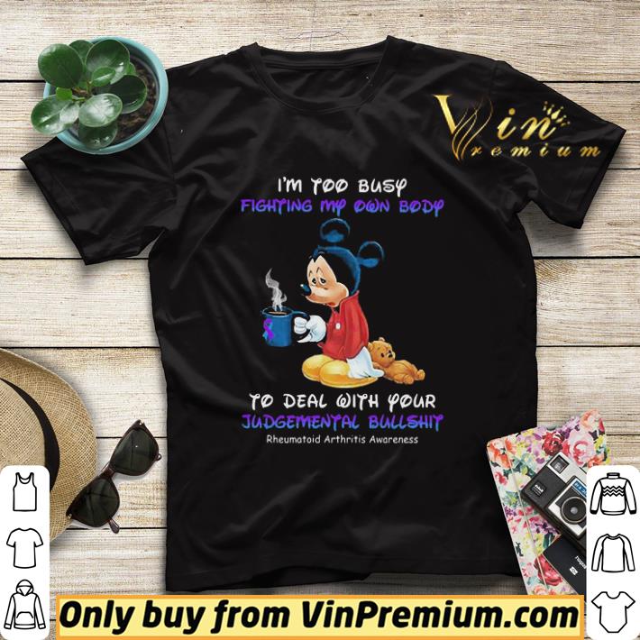 2f73a0d8 mickey i m too busy fighting my own body shirt sweater 4 - Mickey I’m too busy fighting my own body shirt sweater