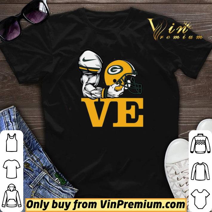 Pretty Aaron Rodgers Love Green Bay Packer shirt sweater