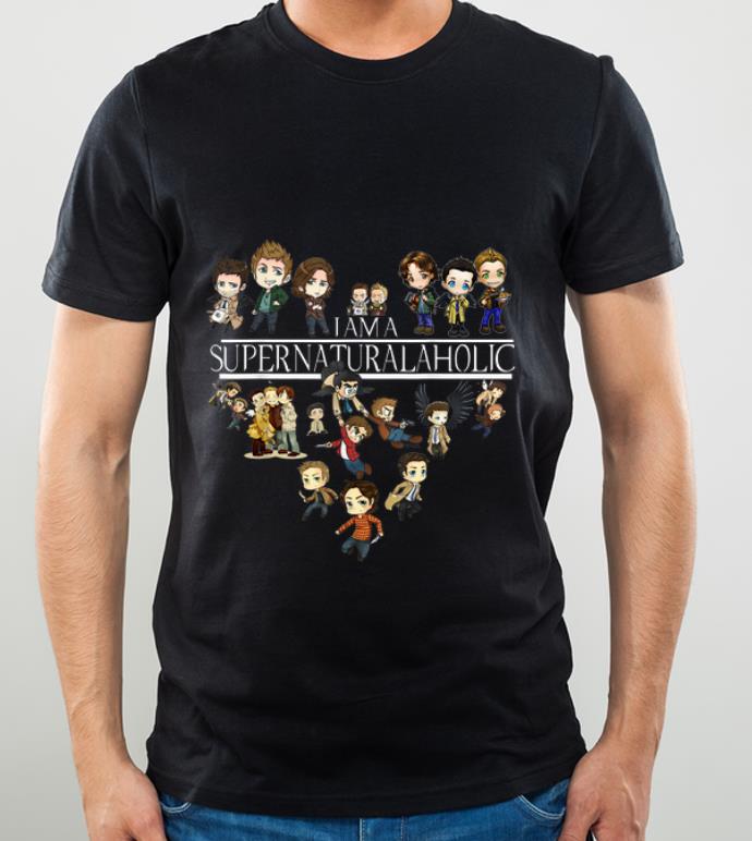 36fd7d92 awesome i m a supernatural aholic heart shirt 4 - Awesome I'm A Supernatural Aholic Heart shirt
