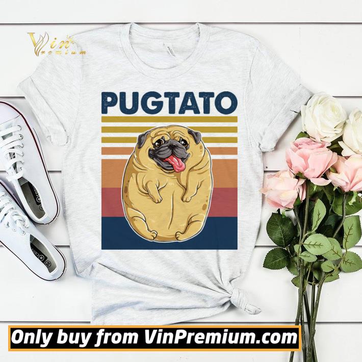 3e1edeb5 pugtato pug vintage retro shirt sweater 4 - Pugtato Pug Vintage Retro shirt sweater