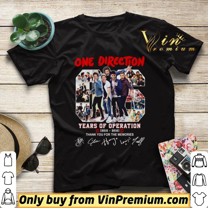 One Direction 06 years of operation 2010-2016 thank you for the memories shirt sweater 412153d7 one direction 06 years of operation 2010 2016 thank you for the memories shirt sweater 4 - One Direction 06 years of operation 2010-2016 thank you for the memories shirt sweater