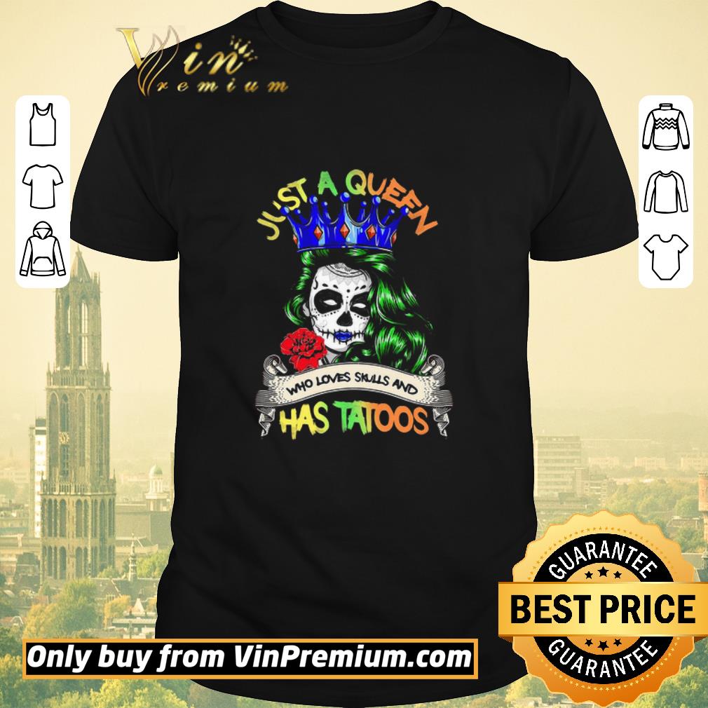 Awesome Festival of death just a queen who loves skull and has tattoos shirt sweater