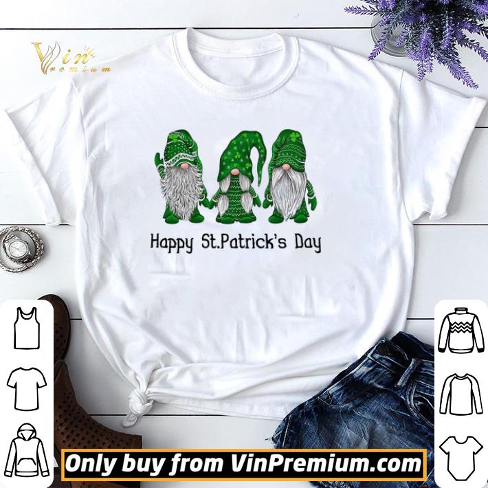 Awesome Gnomes Happy St Patrick’s Day shirt sweater