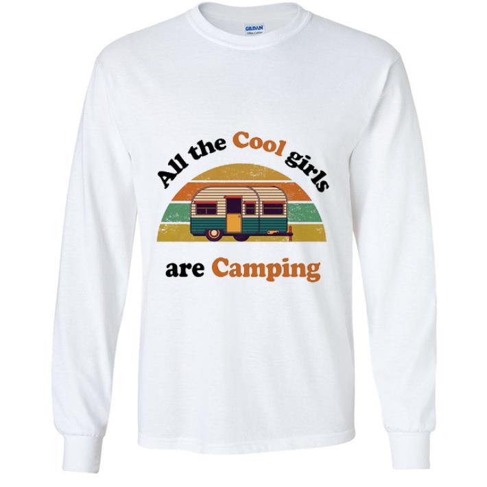 49cf64e0 awesome all the cool girls are camping vintage shirt 4 - Awesome All The Cool Girls Are Camping Vintage shirt