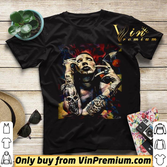 4b5f18cd nice marilyn manson art poster shirt sweater 4 - Nice Marilyn manson art poster shirt sweater
