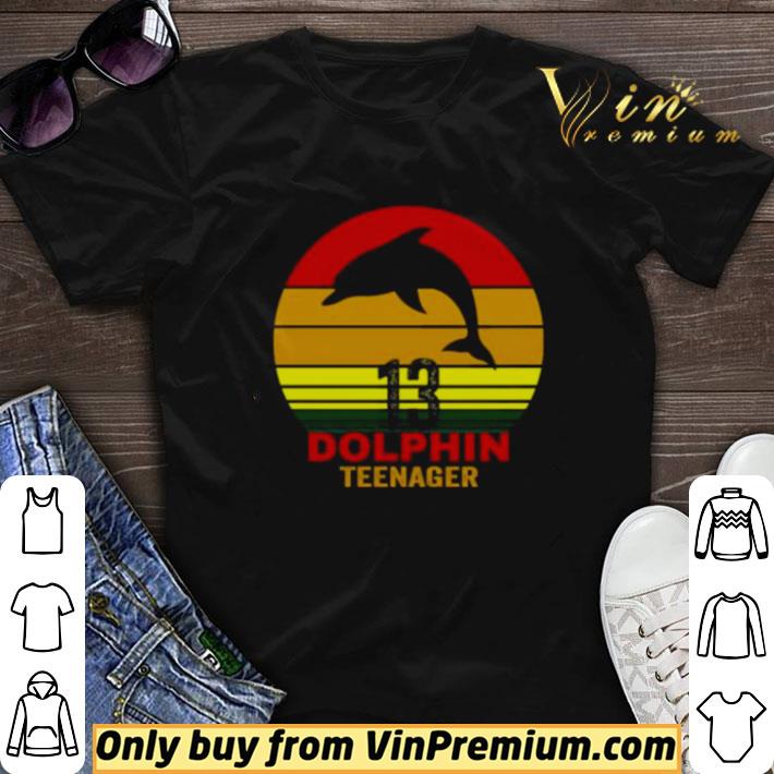 13 Dolphin teenager vintage shirt sweater