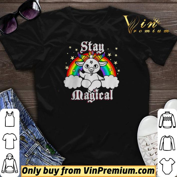 Official LGBT Satan Baphomet stay magical shirt sweater