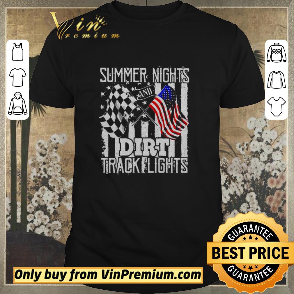 Awesome Summer Nights dirt track light shirt sweater