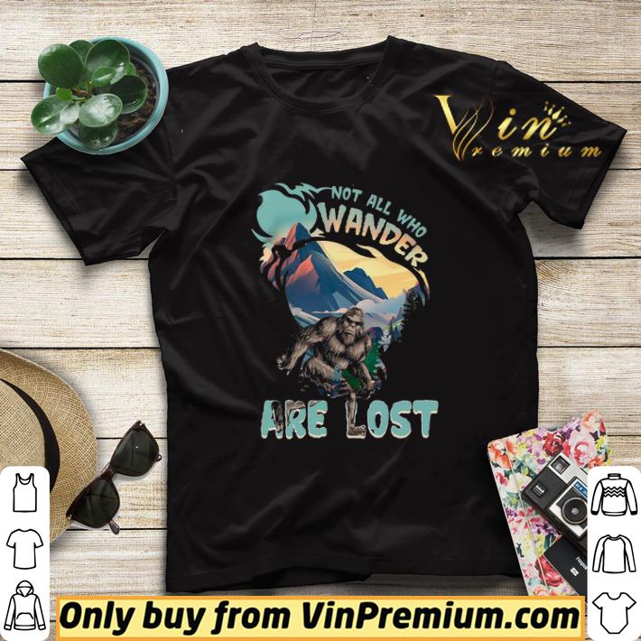 Bigfoot Footprint Not All Who Wander Are Lost shirt sweater 72c45dd0 bigfoot footprint not all who wander are lost shirt sweater 4 - Bigfoot Footprint Not All Who Wander Are Lost shirt sweater