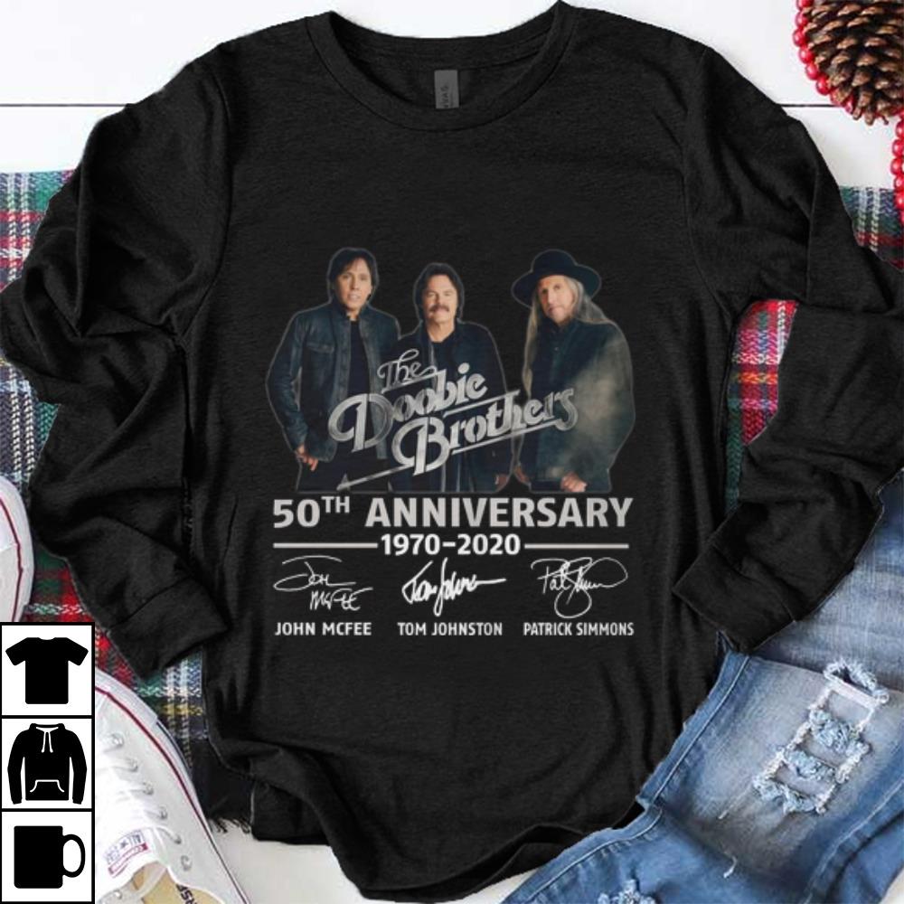 Great The Doobie Brothers 50th Anniversary 1970-2020 Signatures shirt