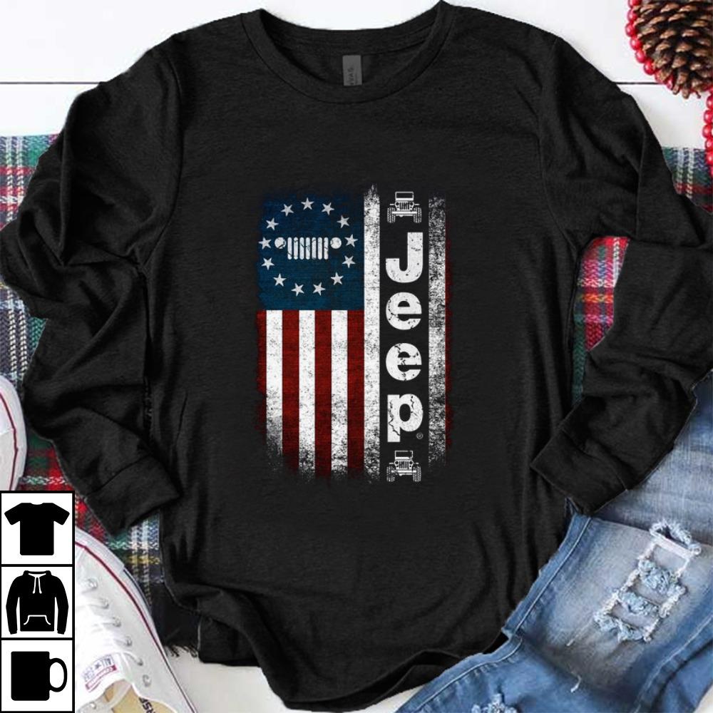 Hot Jeep Betsy Ross Flag shirt
