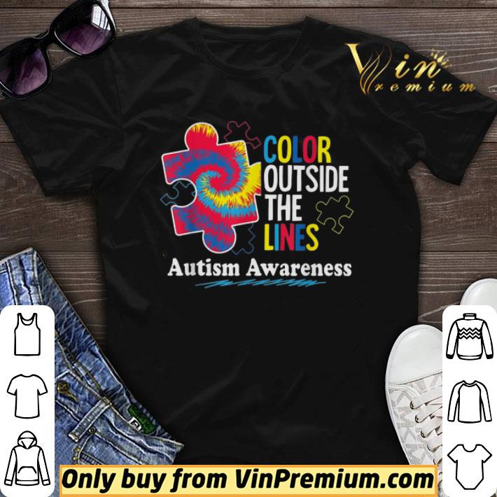 Autism Awareness Color Outside The Lines shirt sweater