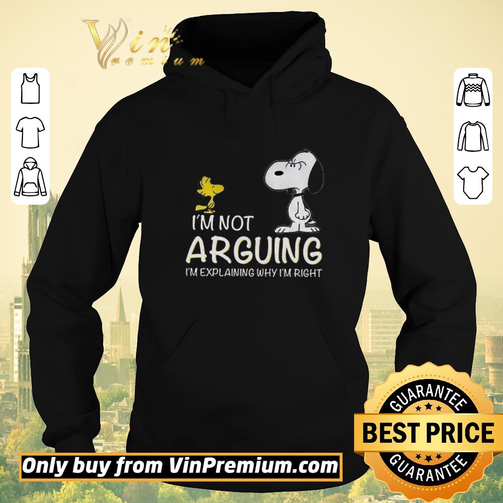 850a641b premium snoopy and woodstock i m not arguing im explaining why i m right shirt sweater 4 - Premium Snoopy And Woodstock I'm Not Arguing Im Explaining Why I'm Right shirt sweater