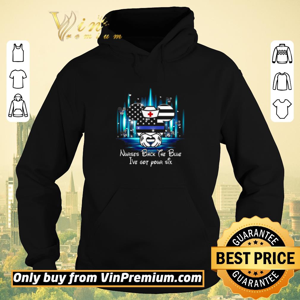 873f374c top mickey mouse heart nurses back the blue i ve got your six shirt sweater 4 - Top Mickey Mouse Heart Nurses Back The Blue I've Got Your Six shirt sweater