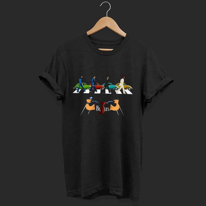 Nice Rolling Stones Motor The Beatles Abbey Road Shirt