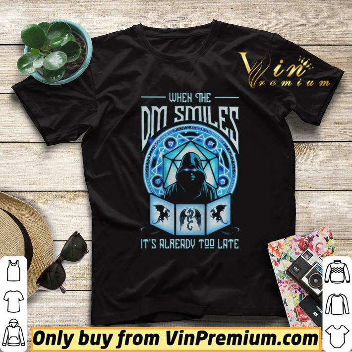 96b7ec8f premium when the dm smiles it s already too late death shirt sweater 4 - Premium When the dm smiles It’s already too late Death shirt sweater