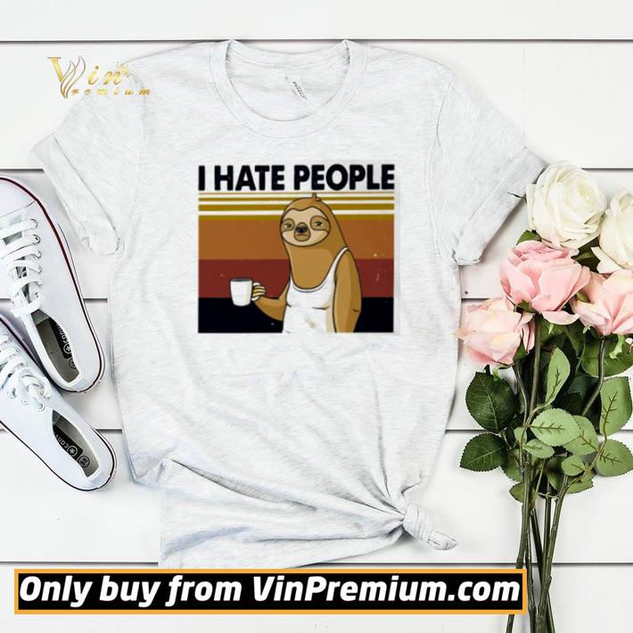 99edb12c sloth i hate people vintage shirt sweater 4 - Sloth I hate people vintage shirt sweater
