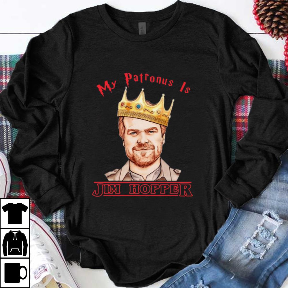 Original My Patronus Is Jim Hopper Stranger Things 3 shirt