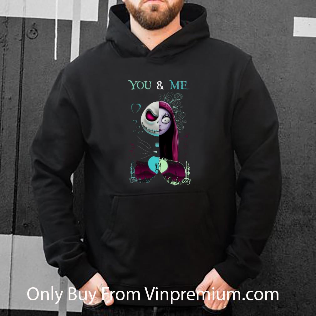 b8429967 hot you me jack skellington sally shirt 4 - Hot You & Me Jack Skellington & Sally shirt