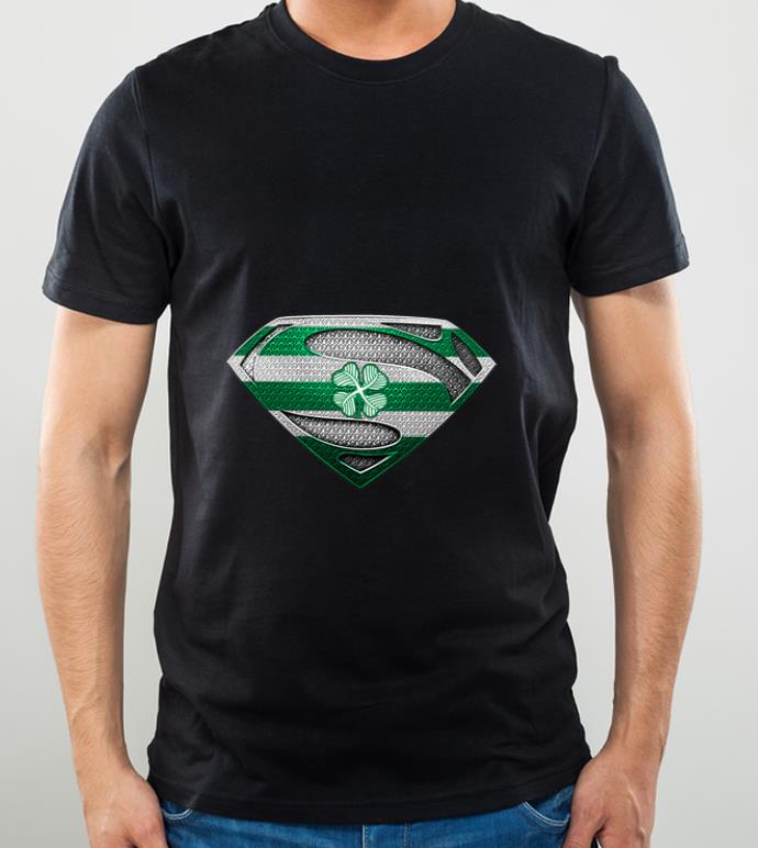 bc0d0a28 premium superman logo four leaf clover shirt 4 - Premium Superman Logo Four-leaf Clover shirt