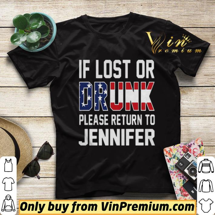 bc3e18bf funny lost or drunk olease return to jennifer shirt sweater 4 - Funny Lost Or Drunk Olease Return To Jennifer shirt sweater