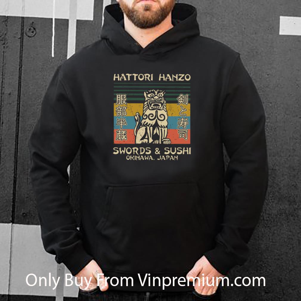 c64be52e top hattori hanzo swords sushi okinawa japan vintage shirt 4 - Top Hattori Hanzo Swords & Sushi Okinawa Japan Vintage shirt